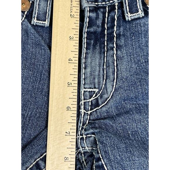 True Religion‎ Jeans Adult 30 Blue Joey Big T Flared Leg Denim Casual Womens - Picture 6 of 15